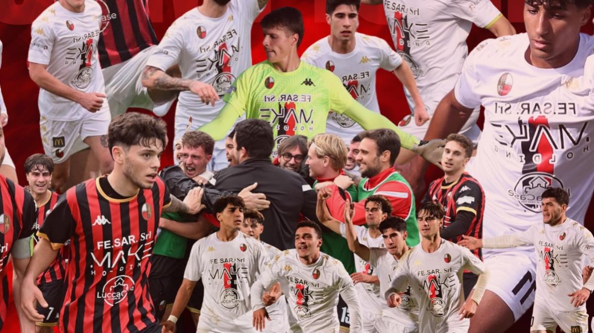 Apoteosi Pantera: battuto il Perignano, la Lucchese vola matematicamente in Serie D