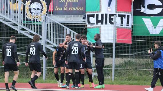 Il Chieti chiude l'anno con una vittoria 3-2 sul Notaresco