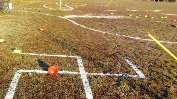 A Novara spunta una svastica sul campo di calcio: partite le indagini