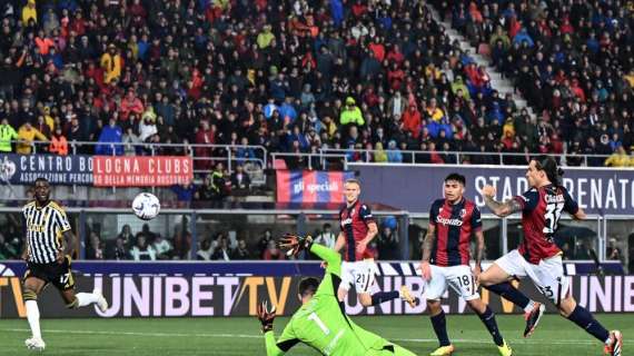 Ri-Montero: la Juventus riprende il Bologna da 3-0 a 3-3