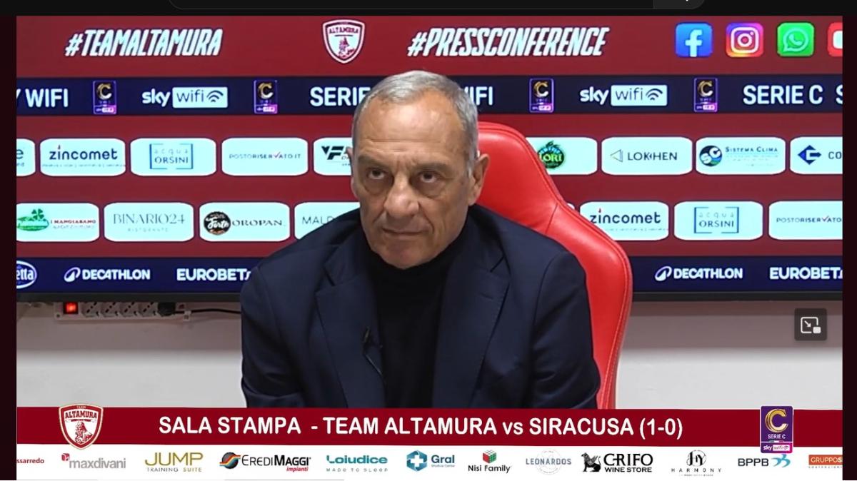 Team Altamura, il ds Lauriola: «Abbiamo vinto soffrendo contro un grande Siracusa, i ragazzi sono stati eroici»