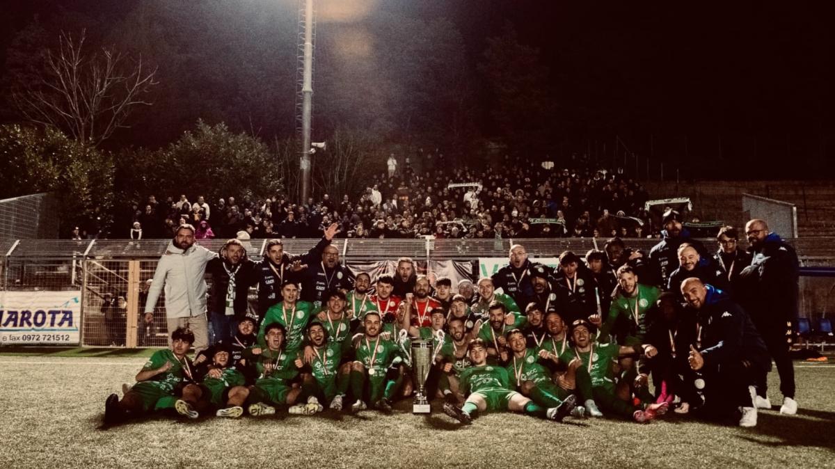 Oppido campione di Coppa Italia: i biancoverdi trionfano a Rionero