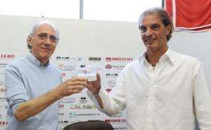 Patron Piacenza e mister Civeriati