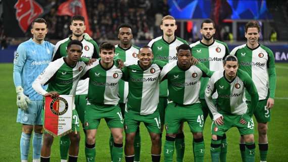 Feyenoord: olandesi avvantaggiati contro l'Inter in Champions