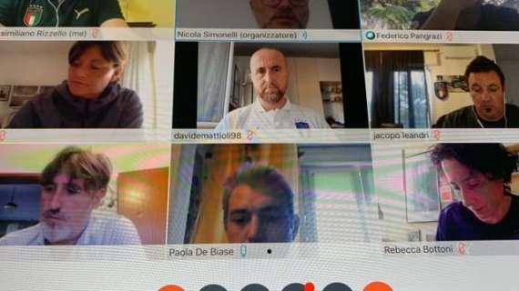 Ieri incontro dedicato al calcio femminile con il CT Leandri