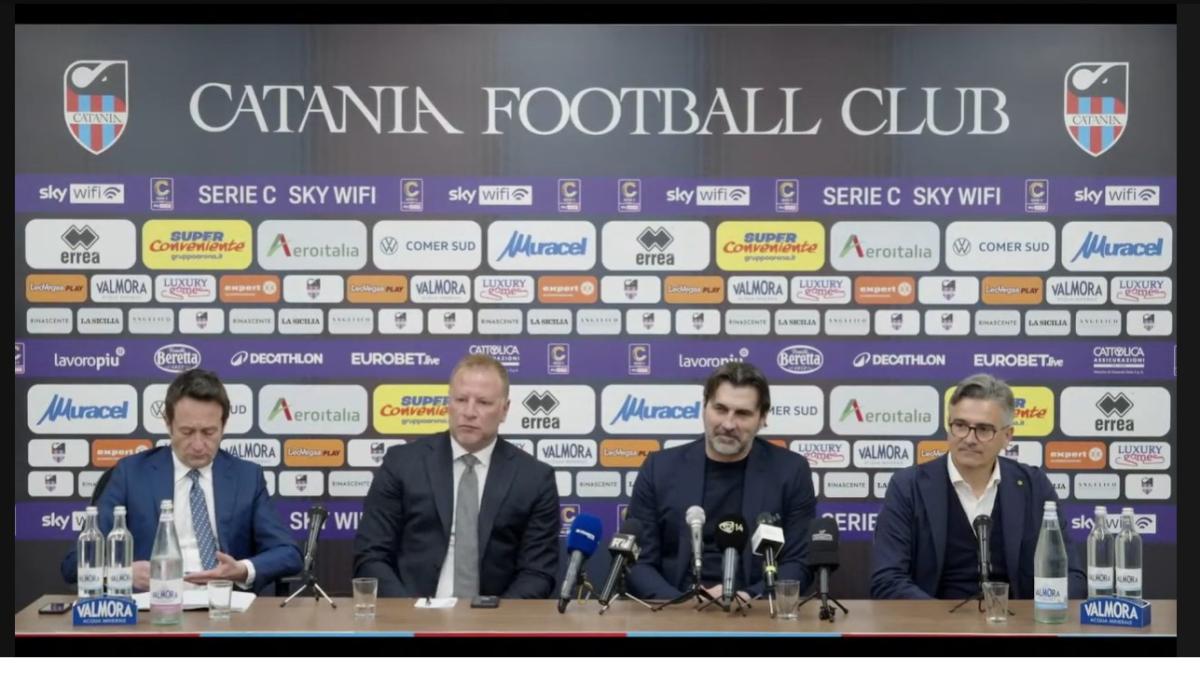 Il Catania riparte da William Viali: «Voglio una squadra che sappia soffrire e dominare»
