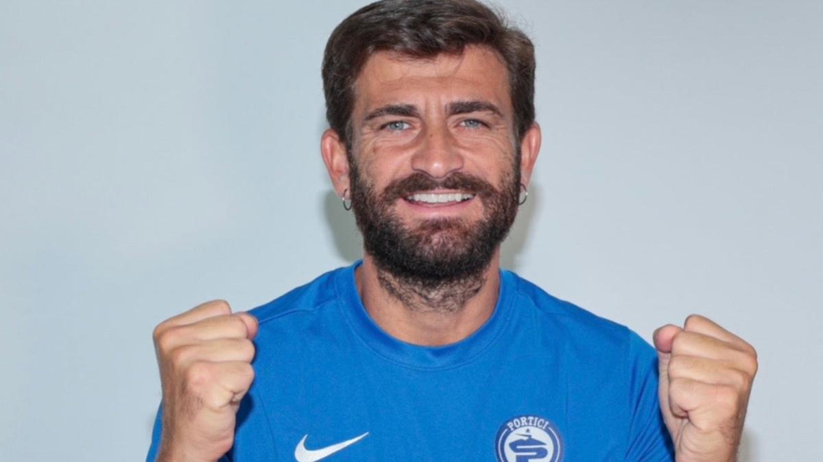 Portici, si svincola un "big": ufficiale l'addio al bomber Diego Albadoro