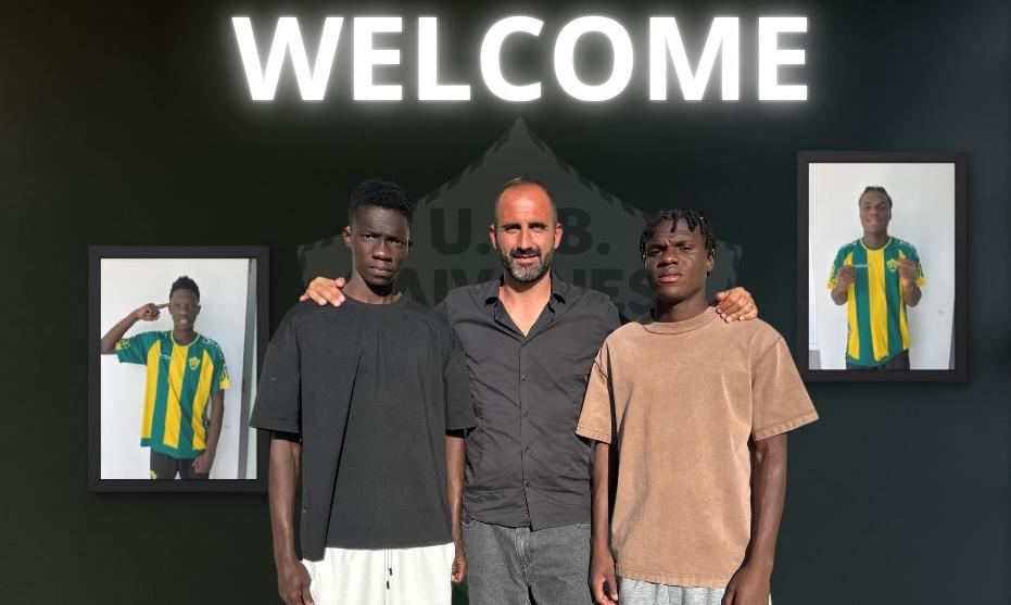 Due giovani talenti extracomunitari coronano il sogno calcistico con la Boys Caivanese