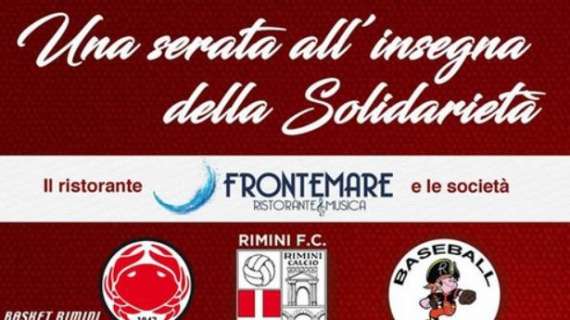 Serata solidale per il Rimini