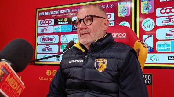 Giugliano, Di Napoli: «Complimenti al Catanzaro. La squadra però non mi è dispiaciuta»