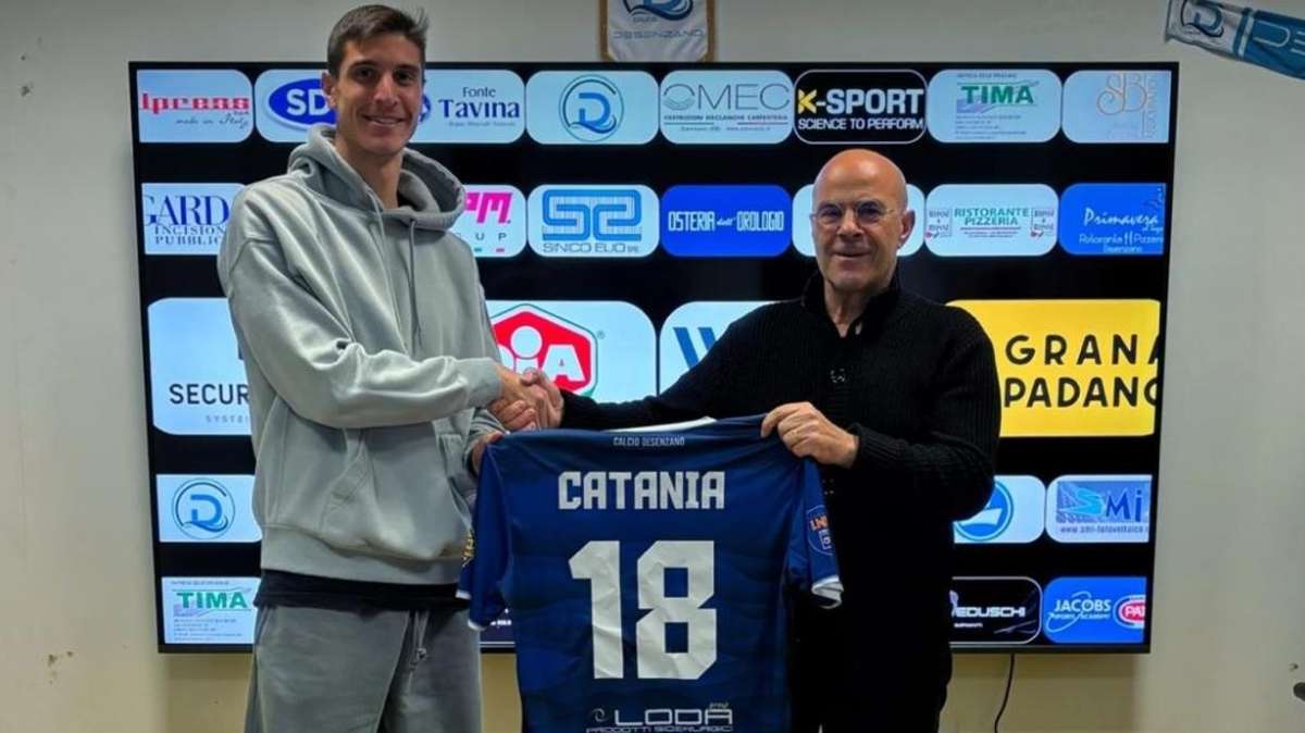 UFFICIALE: Desenzano si rafforza con l'arrivo di Lorenzo Catania