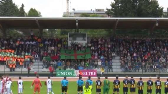 VIDEO Union Feltre-Belluno 2-1, la sintesi della gara