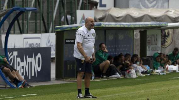 Trento, mister Tedino: «In mezzo al campo iniziamo ad avere la coperta un po’ corta»