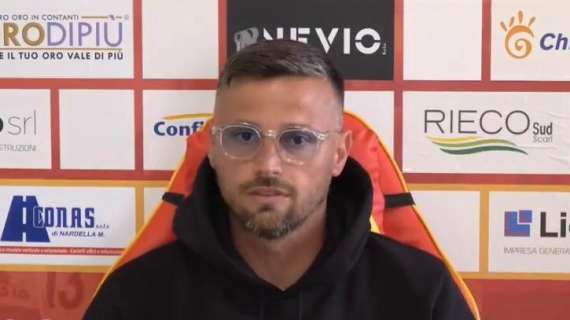 Vibonese, mister Esposito: «La squadra ha giocato bene, ma non possiamo più essere così ingenui»