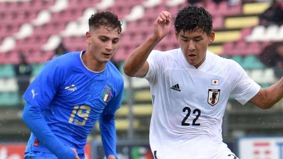 Italia Under 21, non basta Colombo: finisce pari col Giappone