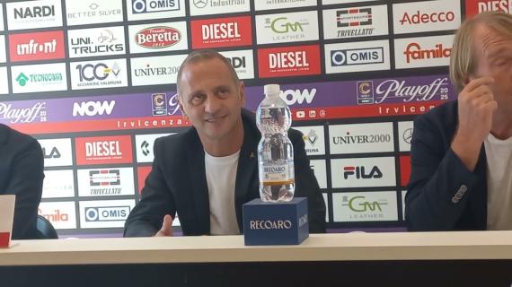 Vicenza, mister Gallo: «È mancato il 2-0? Questa è la Serie C...»