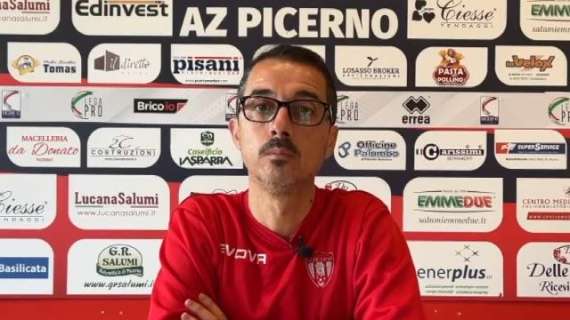 Picerno, mister Longo: «Dobbiamo tornare a privilegiare il gioco e la prestazione»