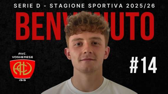 La Vogherese 1919 rinforza la difesa: arriva Ludovico Premoli