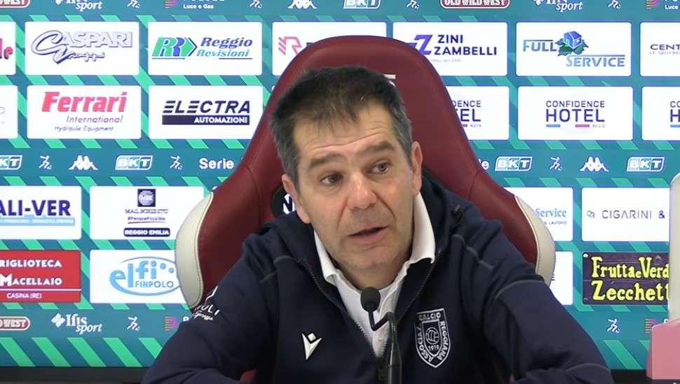 Reggiana, Rubinacci verso Bari: «Settimana tipo dopo tanto tempo, ora serve forza mentale»