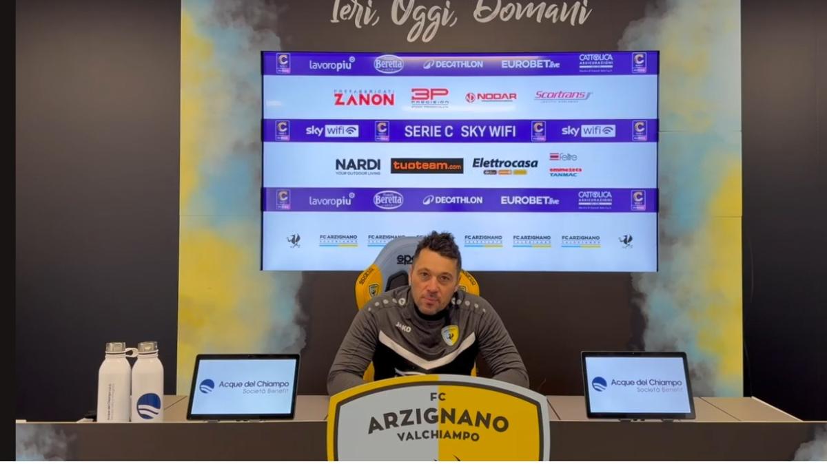 Arzignano, Di Donato mastica amaro: «Vedo il bicchiere mezzo pieno, ma meritavamo noi i tre punti»