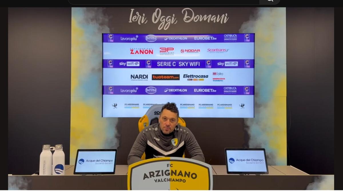 Arzignano, Di Donato suona la carica: «Siamo a credito con la fortuna, ora vietato sbagliare»