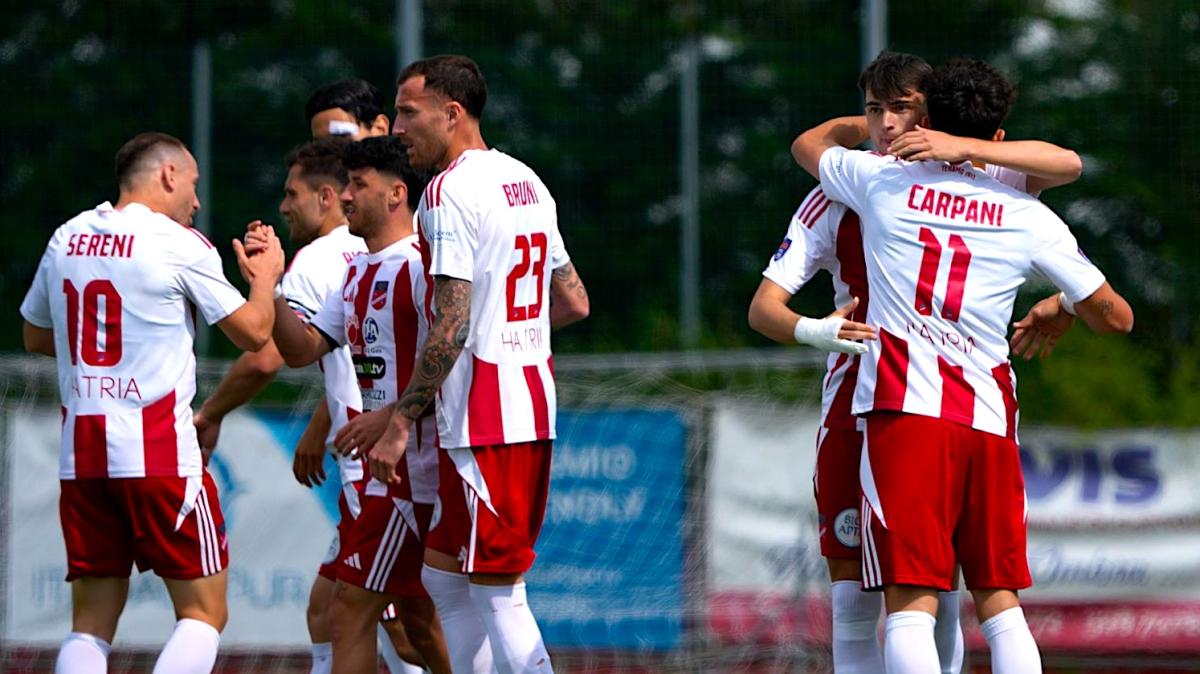 Teramo: tre gol in 33 minuti, San Marino travolto ma la vetta resta lontana