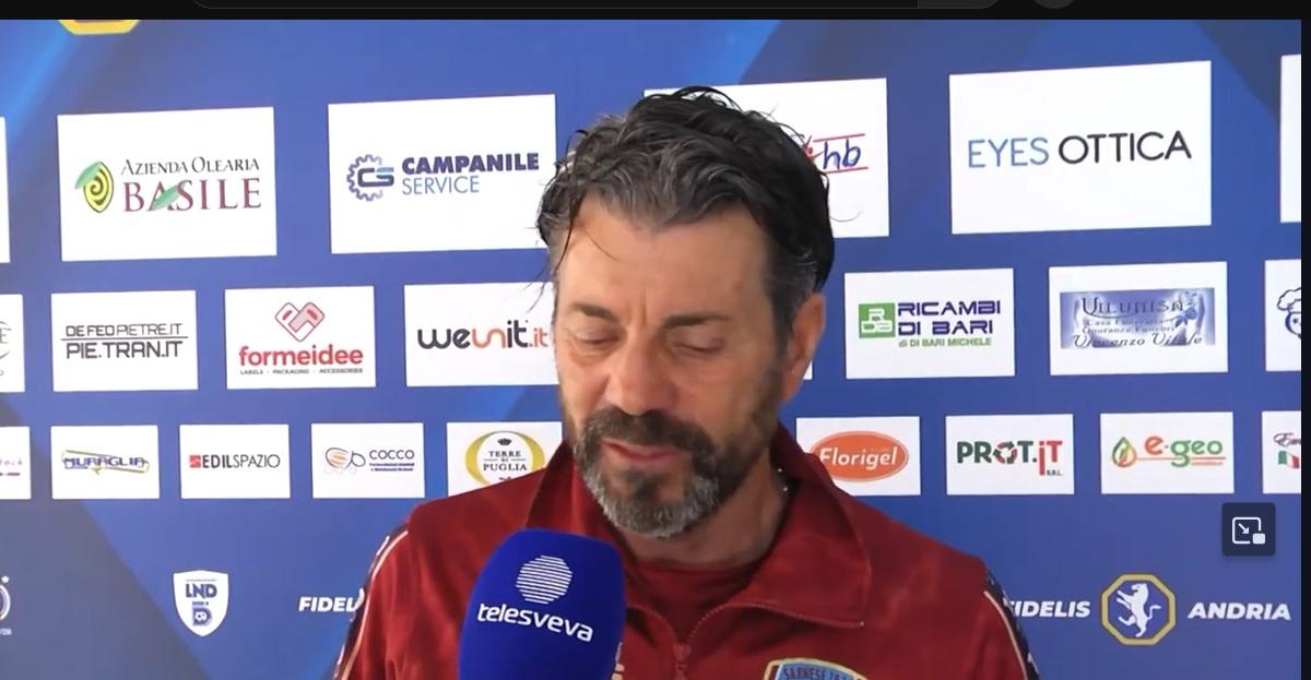 Sarnese, lo sfogo di Campilongo: «Ci è mancato tutto, chi deve salvarsi non può prendere certi gol»