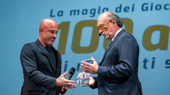 Soncin premiato a Vigevano al galà per i 100 anni dell’Association International de la Presse Sportive 