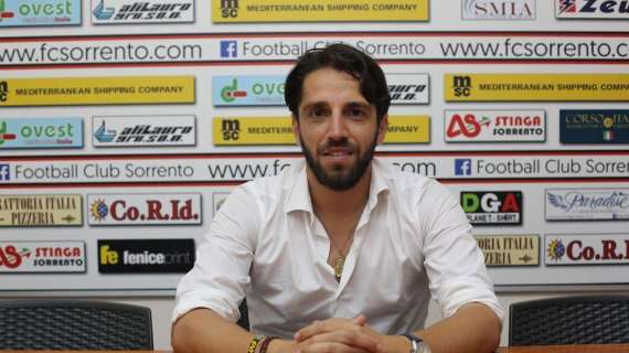 Sorrento, Antonio Amodio: "I nostri centrali difensivi sono i migliori del girone"