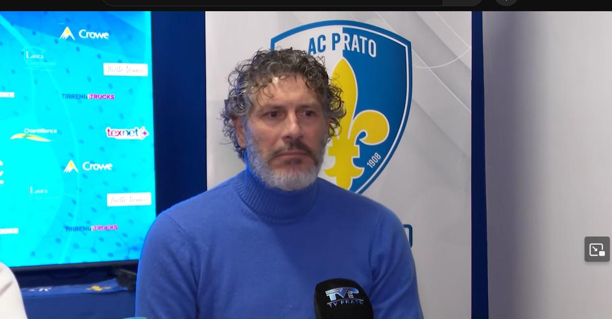 «Sono arrivato al Prato come fossi alla Juventus»: la promessa di Dal Canto accende la piazza laniera