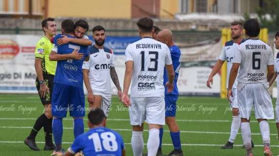 L'Unione Calcio Bisceglie cade ad Acquaviva contro l'Atletico