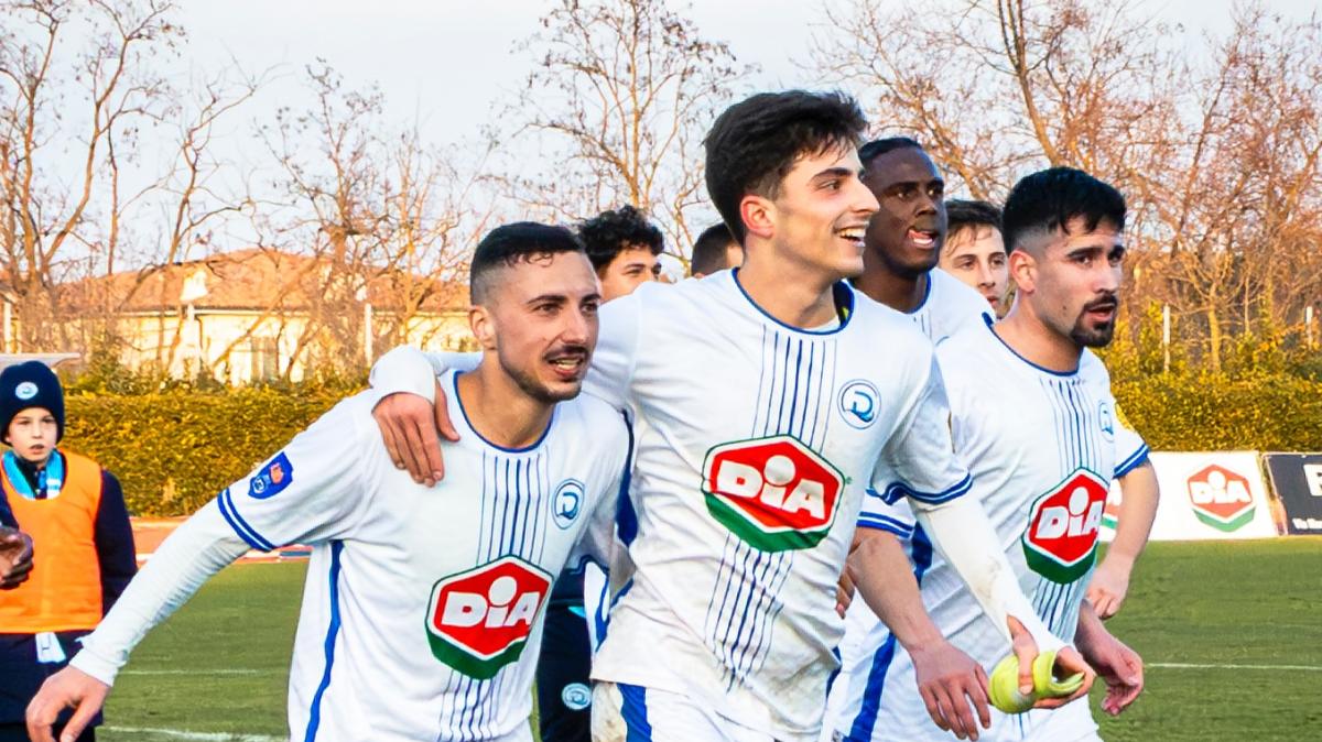 Il numero di calciatori a segno per ogni squadra del girone D di Serie D