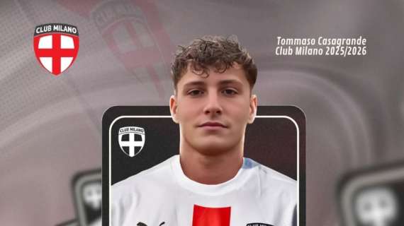 Il Club Milano rinforza l'attacco: ha firmato Tommaso Casagrande