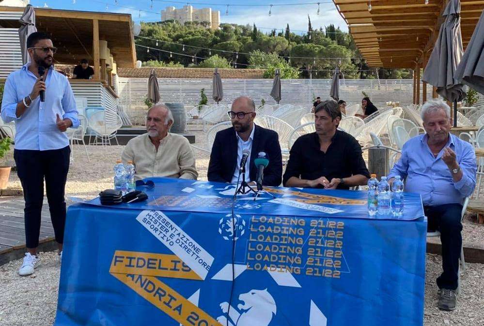 UFFICIALE: Fidelis Andria, presentati diesse e tecnico per la stagione 2021-2022