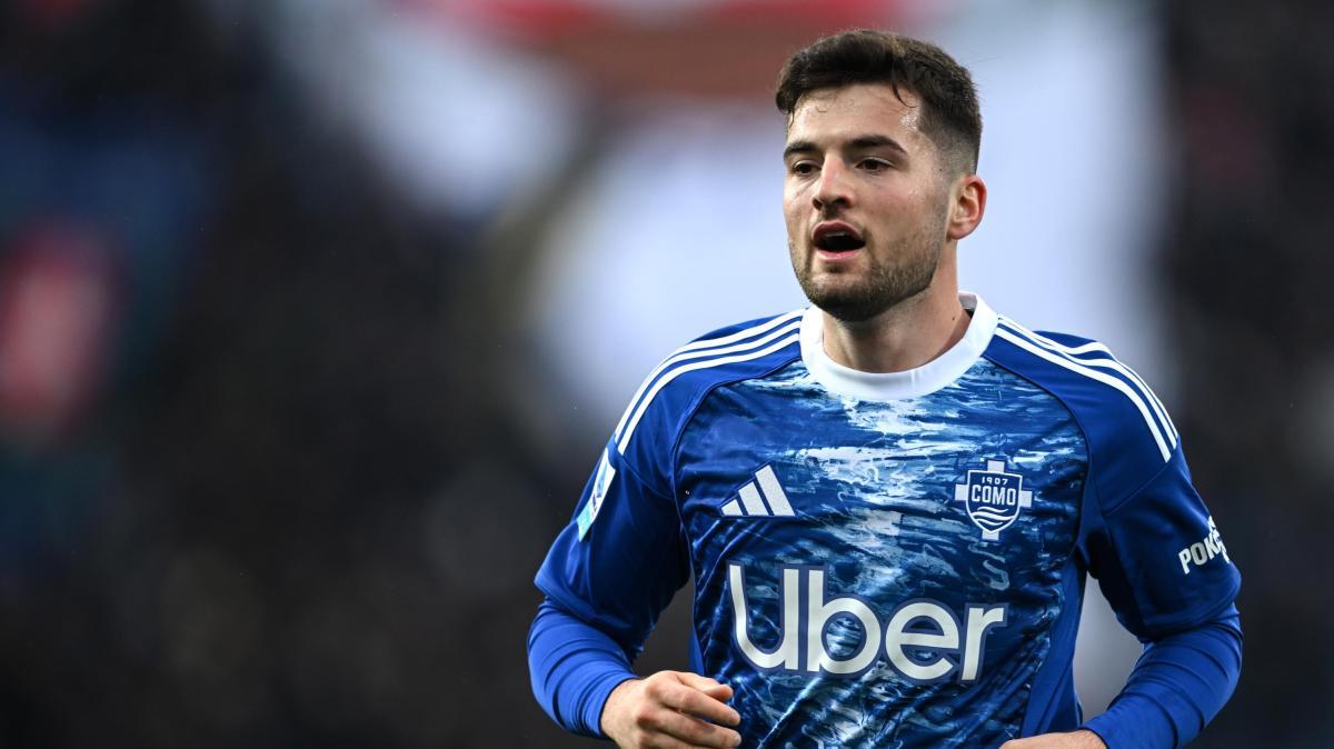 Como, tegola Baturina: distrazione al legamento deltoideo