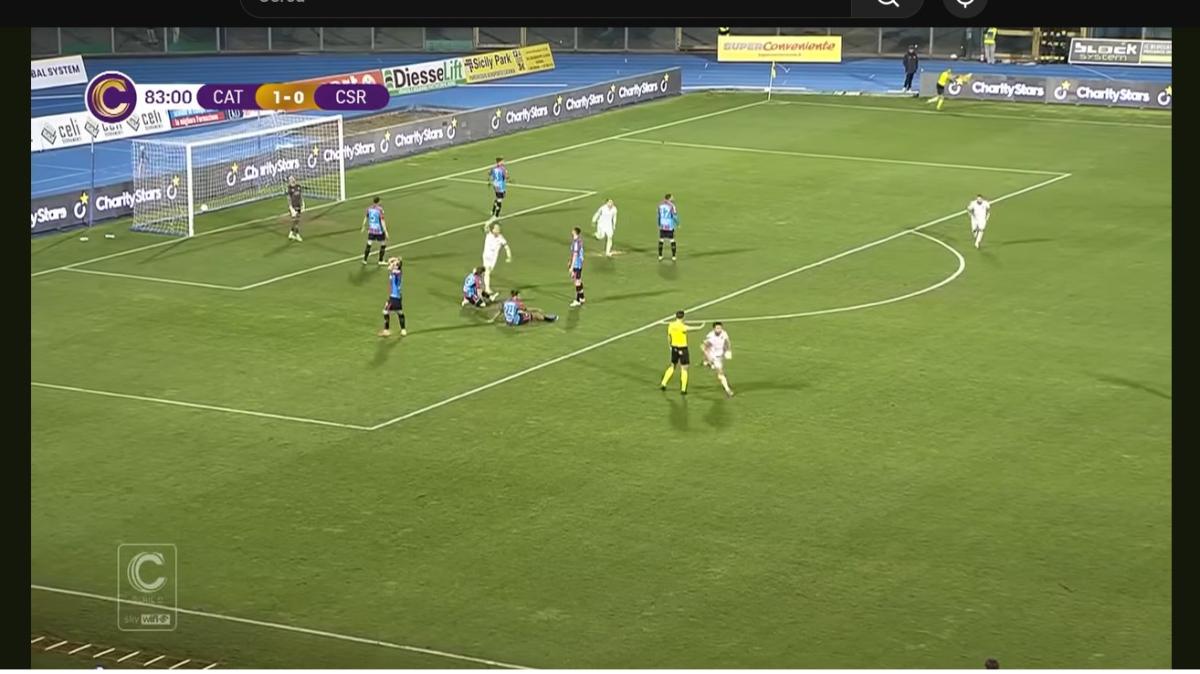 Ieri il Catania ha subito il suo primo gol in casa: finita una striscia record