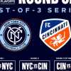 New York City FC to face FC Cincinnati in MLS Cup Playoffs