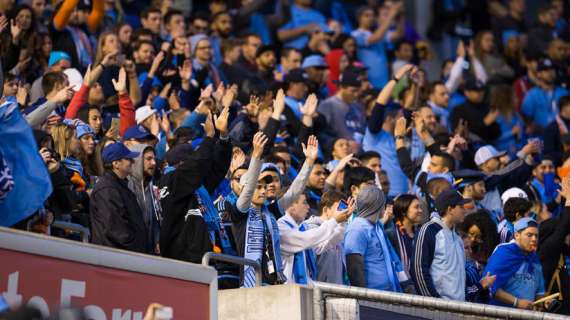 Here we are! The blue tide is ready to welcome NYCFC