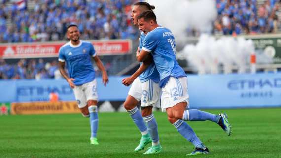 NYCFC, interrupted the negative series against Orlando City