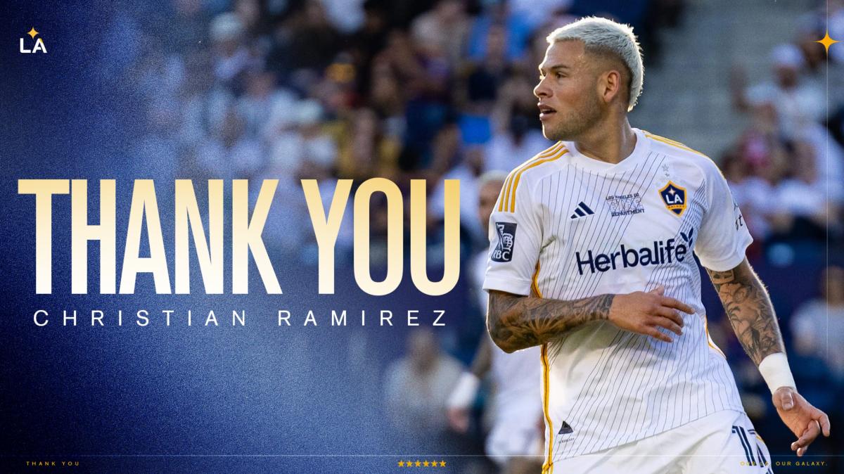 OFFICIAL - LA Galaxy Waive Forward Christian Ramirez