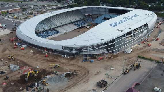 Allianz Field Construction Complete