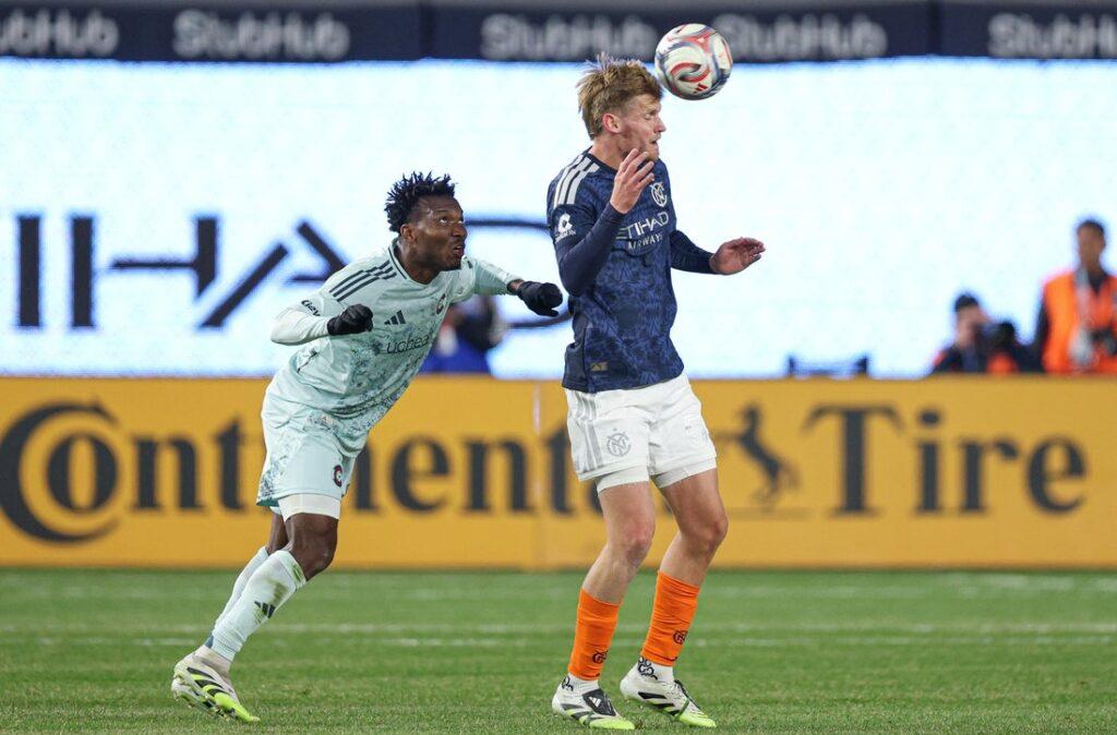 NYCFC Survive Late First-Half Scare to Secure Third Straight Victory