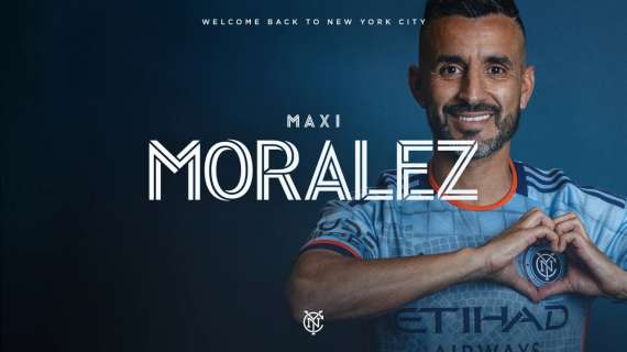 OFFICIAL - Maxi Moralez Returns to New York City Football Club 