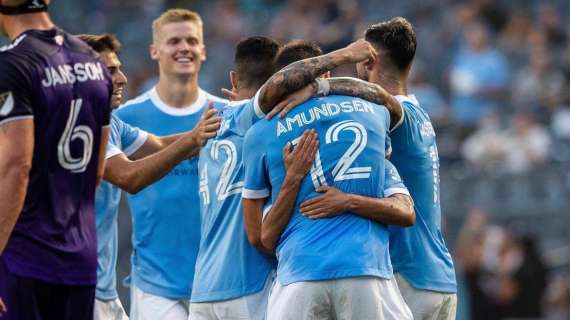 Unforgettable day for Malte Amundsen: assist and first goal with NYCFC