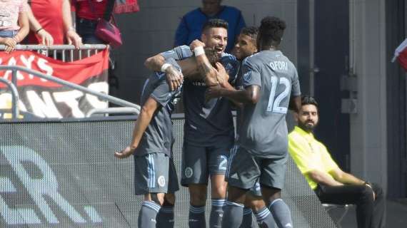 D.C.UNITED-NYCFC 0-2, first win for the Blues
