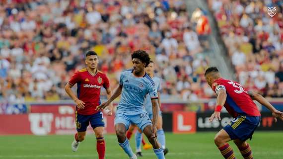 Real Salt Lake-NYCFC 0-0, the Blues continue to not win on the road