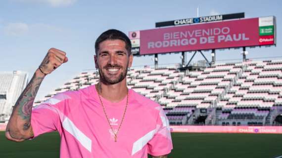 Rodrigo De Paul Unveiled as Inter Miami's Newest Star Before Cincinnati Match