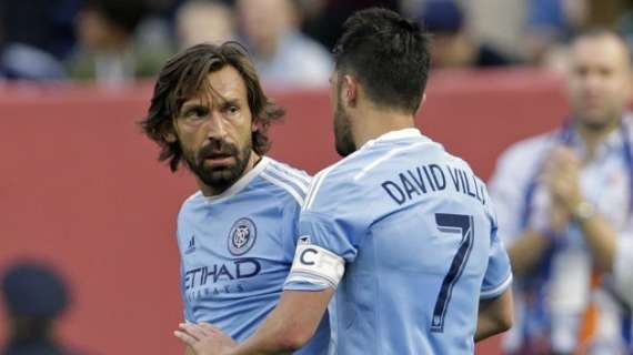 David Villa's emotion recalling his time at NYCFC with Andrea Pirlo