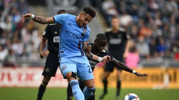 Ronald Matarrita fills in for injured Heber, scores in NYCFC 2-1 win over Philadelphia Union