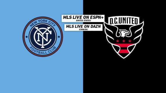 NYCFC-D.C.UNITED, probable starters
